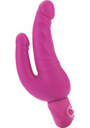 Power Stud Over And Under Vibrator - Pink